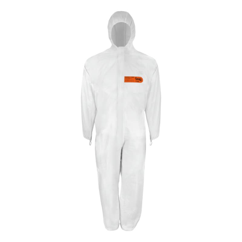 Cover Star protective suit, polypropylene. cat. III, type 5+6, size L