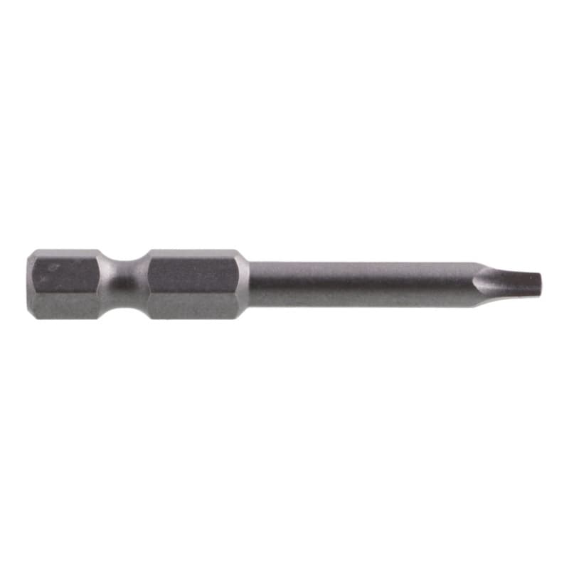 Bit 1/4", E 6.3 50 mm, square drive 1