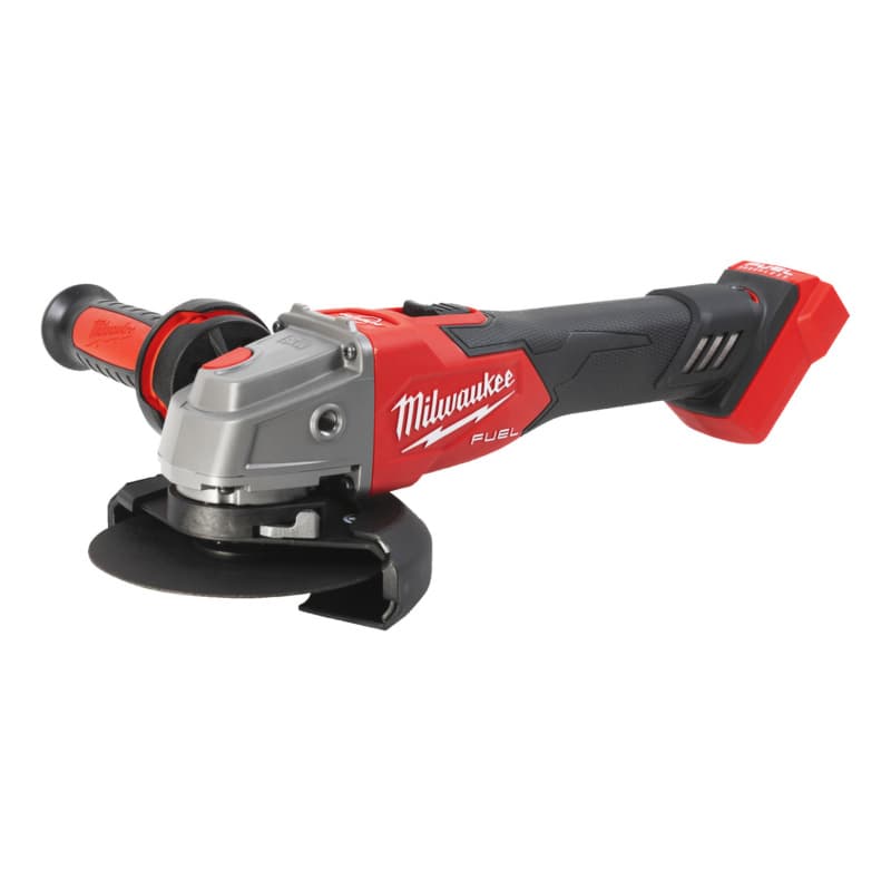 Milwaukee M18FSAGV125XB-0 Akku-Winkelschleifer Geschw.regler & Schiebeschalter