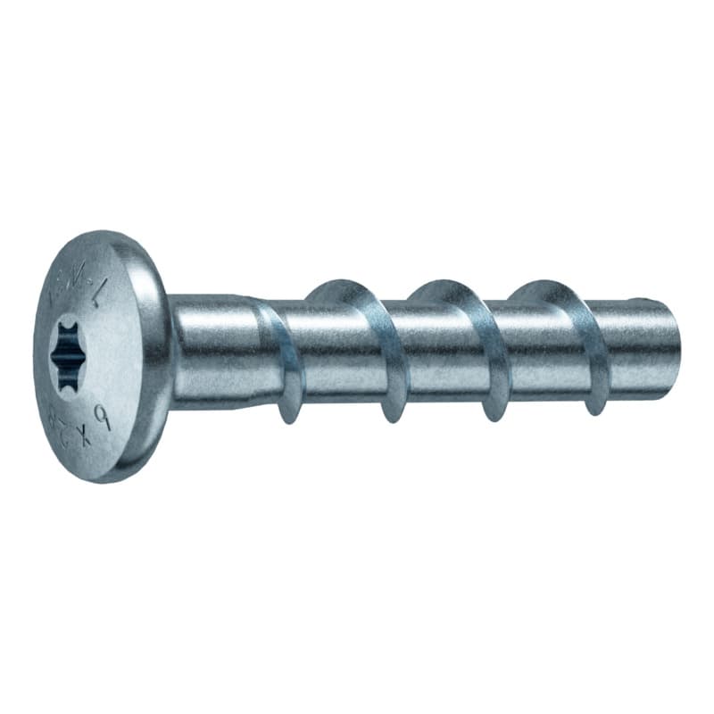 Screw anchor with pan head TSM L 6x28 P TX30