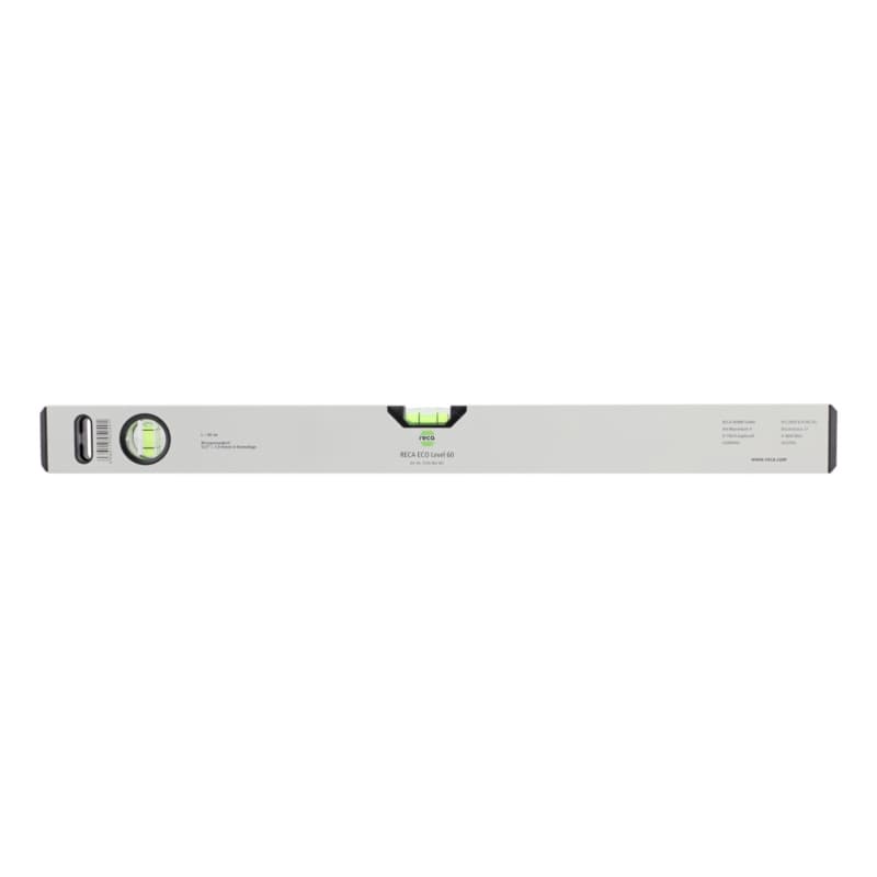 RECA ECOlevel spirit level, 60 cm