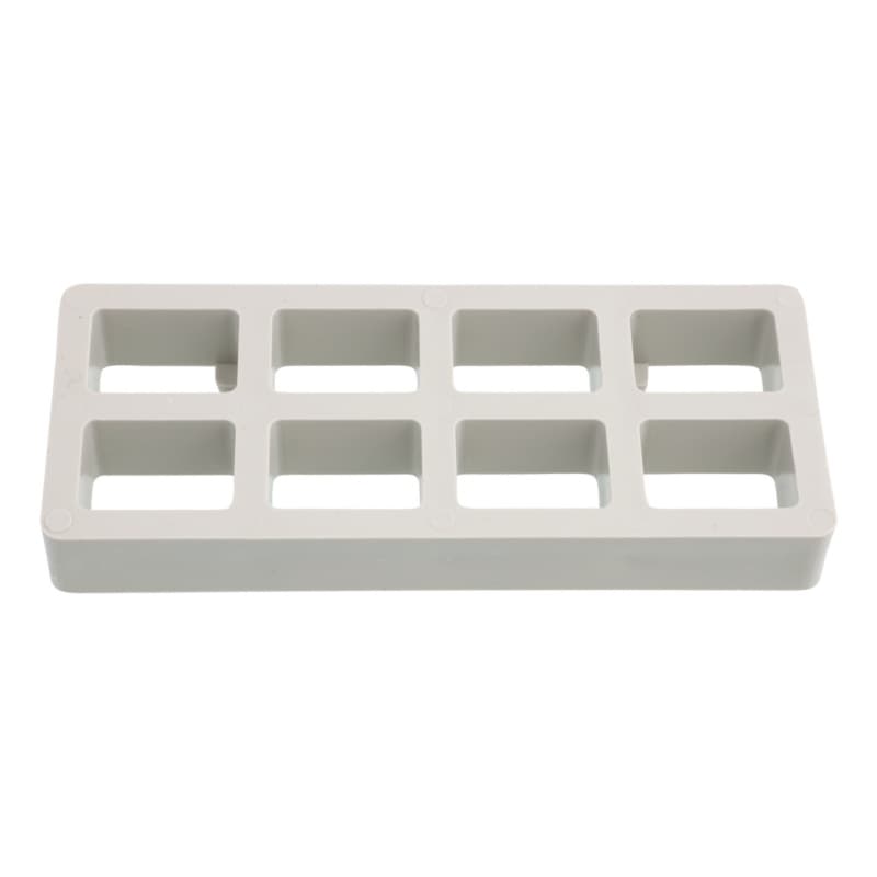 Underlay grid block 120x50x15 mm, plastic, beige