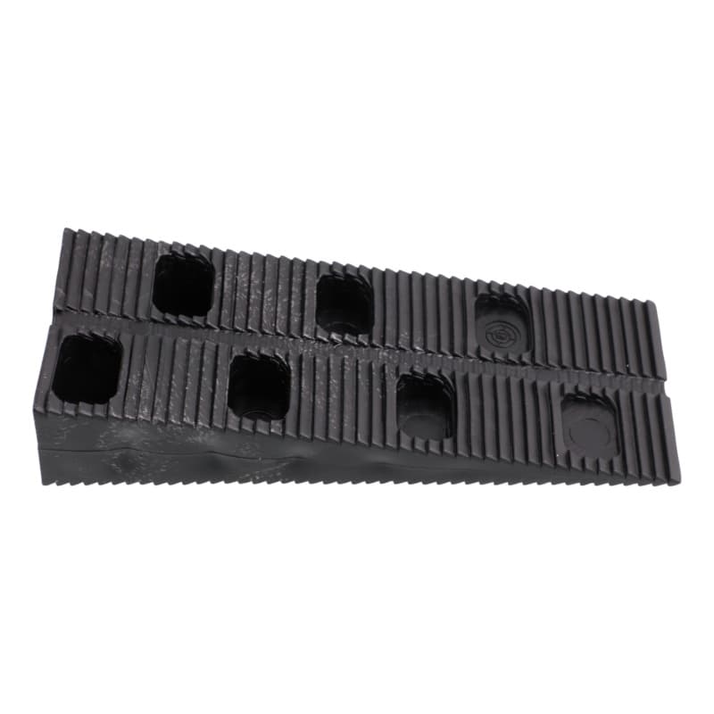 Assembly wedge 120x45x25 mm, plastic, black