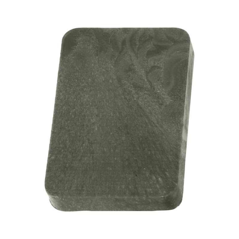 Shims 40x60 mm, 15 mm, plastic, grey