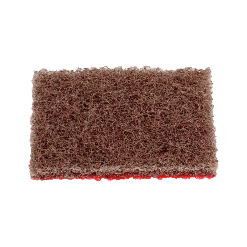 Non-woven pads with hook-and-loop back, medium, grain 180, 39x60 mm