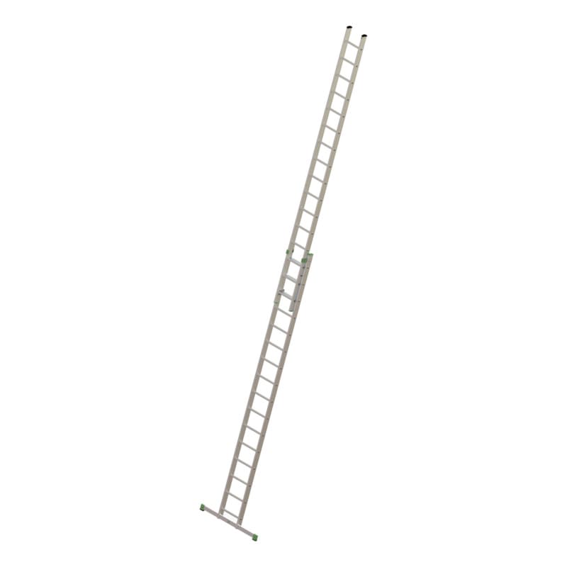 Alu extension ladder 2 pieceswith traverse 2x16 rungs