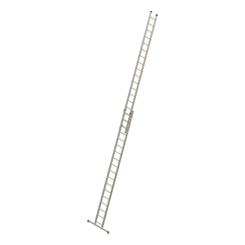 Alu extension ladder 2 pieceswith traverse 2x18 rungs