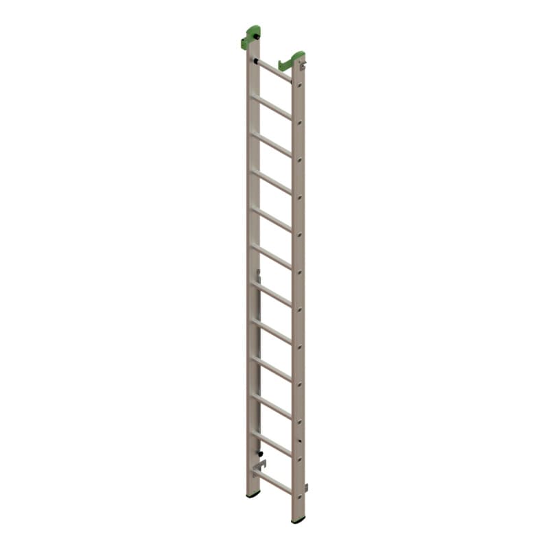 Alu multipurpose ladder 3 pieces, middle part 3x12