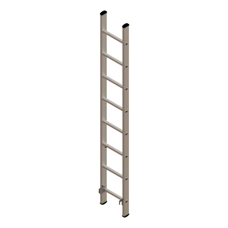 Alu multipurpose ladder 3 pieces, sliding part 3x8