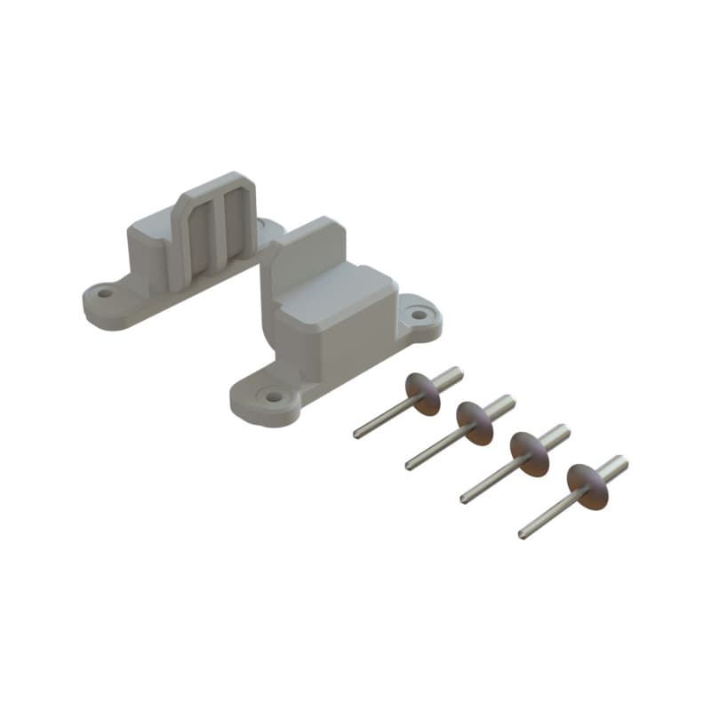 Alu standing ladder with platform, spacer Set