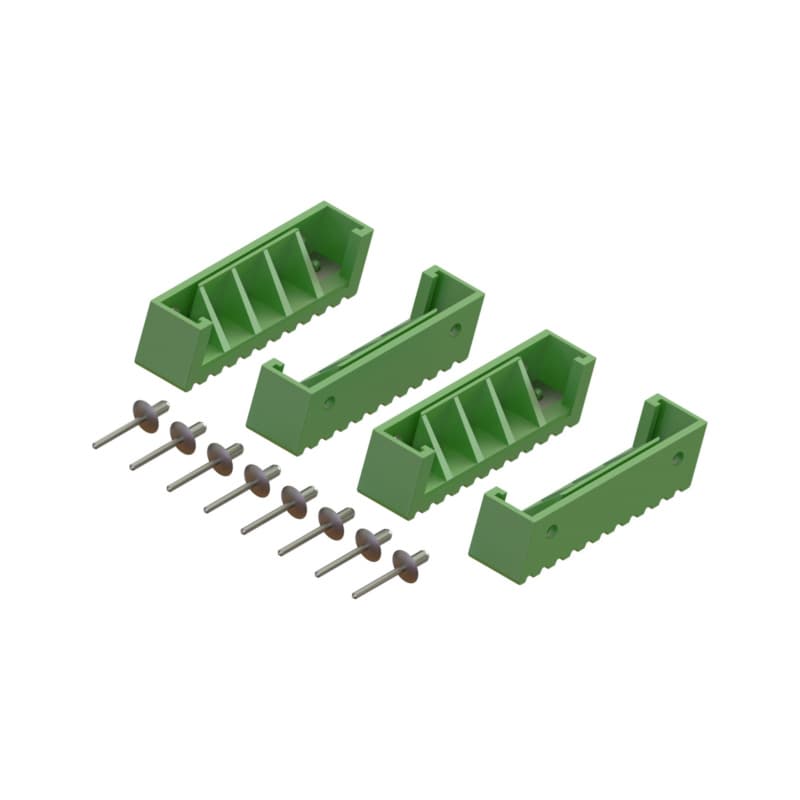 Replacement foot set 4-pcs. (Alu standing ladder with steps)