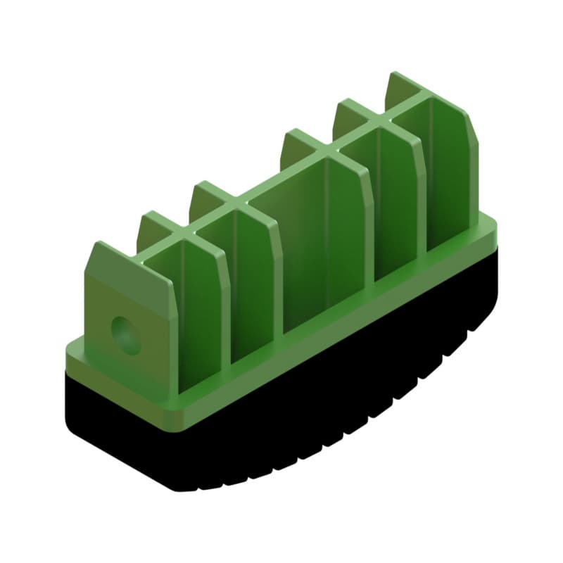 Replacement foot 88x53x30mm (bar 84x25mm)