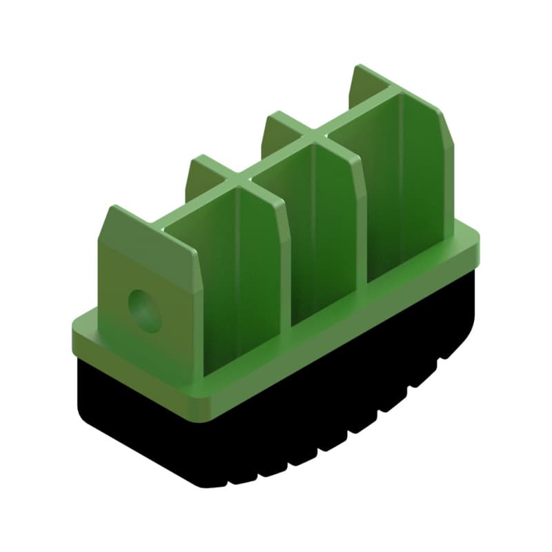 Replacement foot 67x50x30mm (bar 64x25mm)