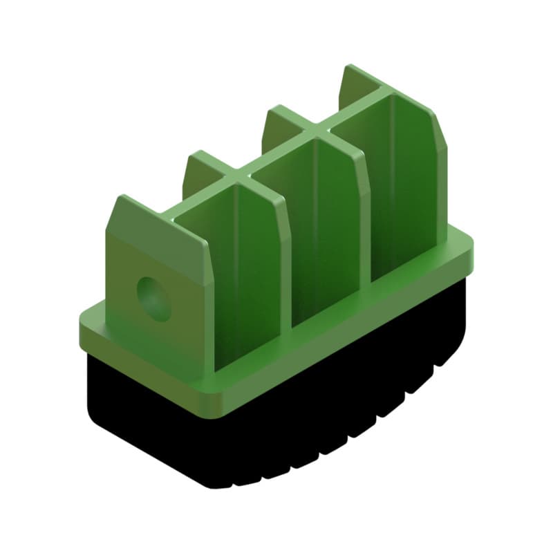 Replacement foot 62x50x30mm (bar 58x25mm)