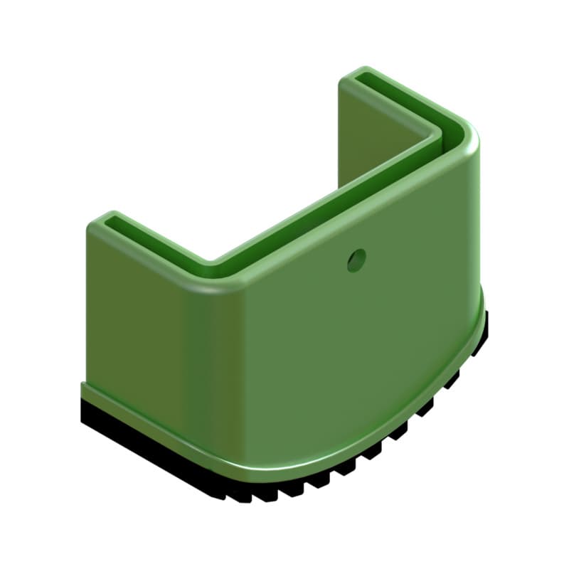 Replacement foot for Alu telescpic ladder inner part