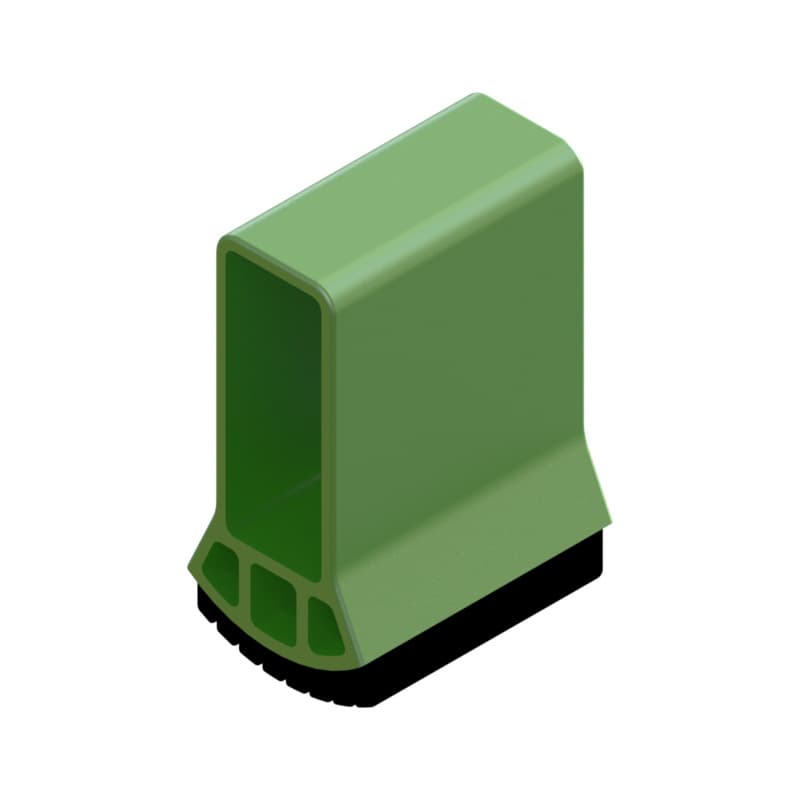 Replacement shoe for traverse 97x66x46mm (bar 64x25 mm)