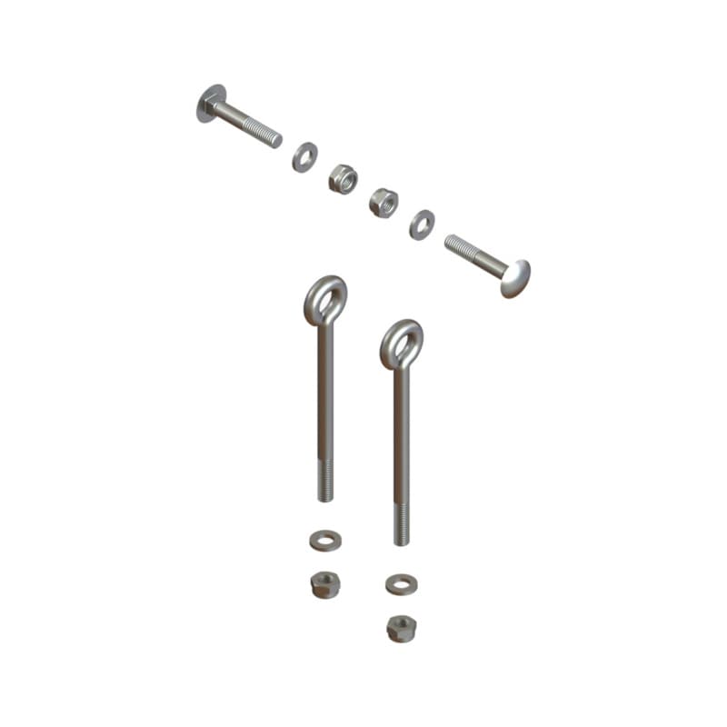 Mounting kit for Alu-Traverses