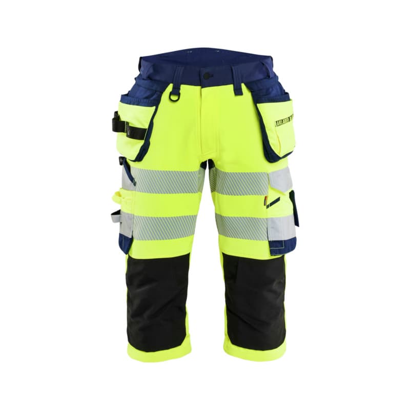 HIGH VIS PIRATE TROUSERS 4-WAY STRETCH High Vis Yellow/Navy 1123 1648 3389 C44
