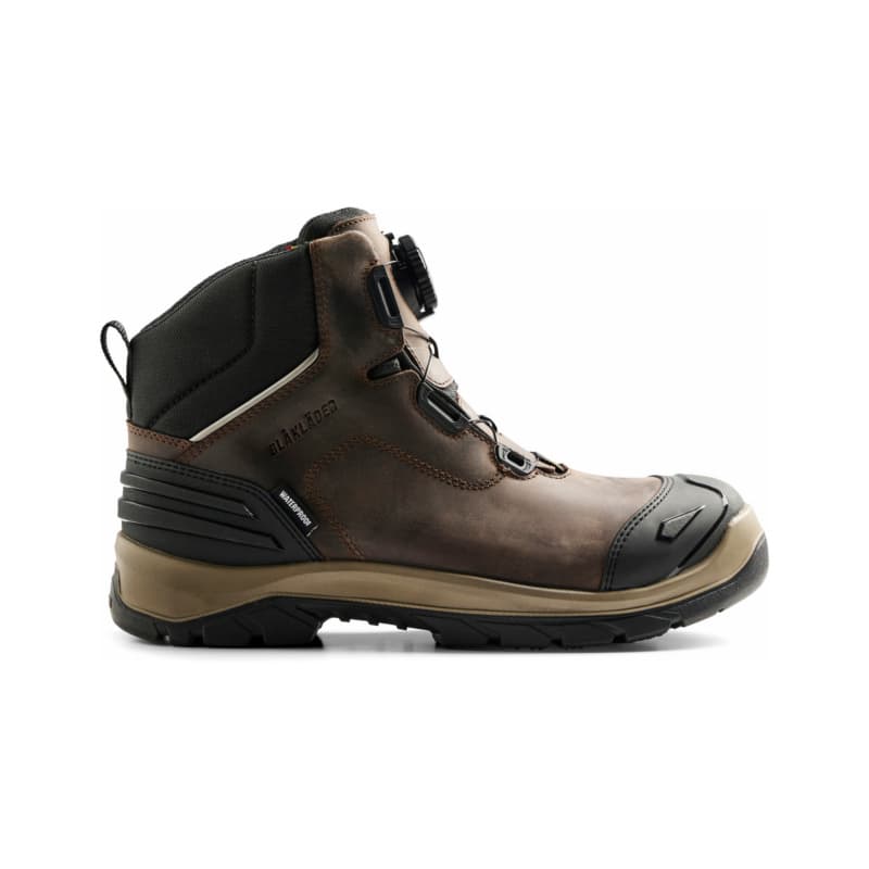 ELITE Safety Boots Waterproof Brown/Black 2455 0000 7899 35