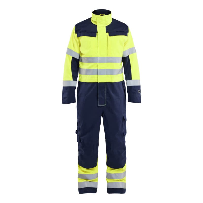 Multinorm overall high vis yellow/navy blue 6379 1514 3389 D120
