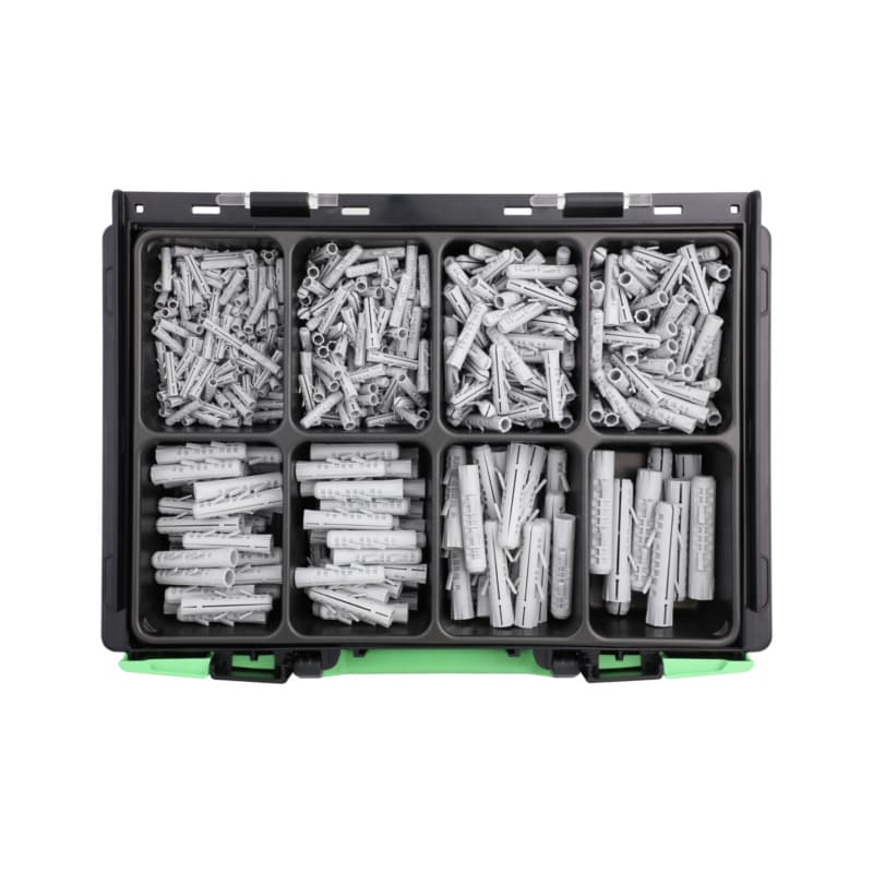 VISO 4.4.1 T RND nylon anchor assortment