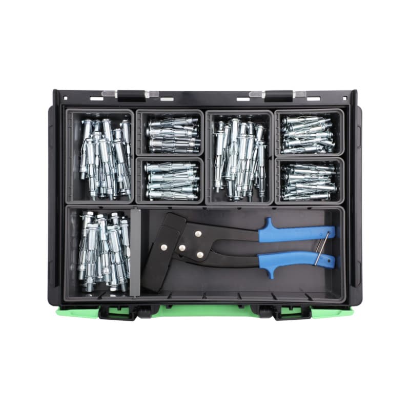 VISO 4.4.1 T metal hollow wall anchor assortment