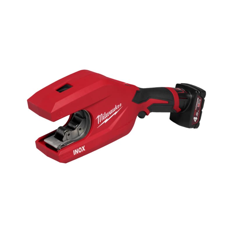 Milwaukee M12PCSS54-402C Akku-Edelstahl-Rohrabschneider XL