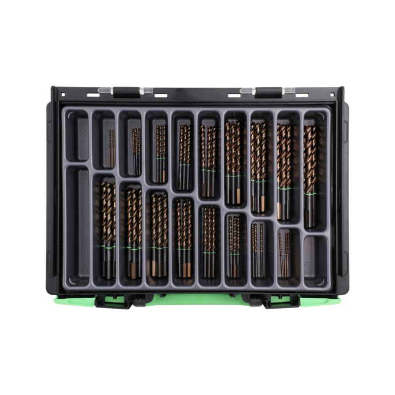 VISO 4.4.1 T HSS-Co ultra INOX twist drill bit assortment DIN 338