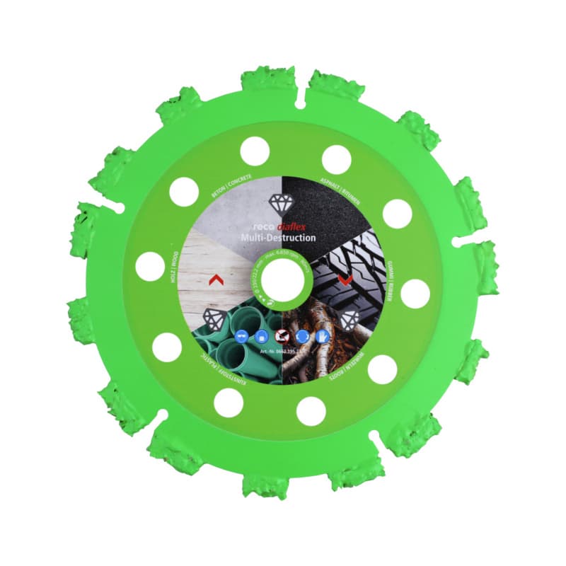 diaflex Multi-Destruction carbide cutting disc 125/22.2 mm