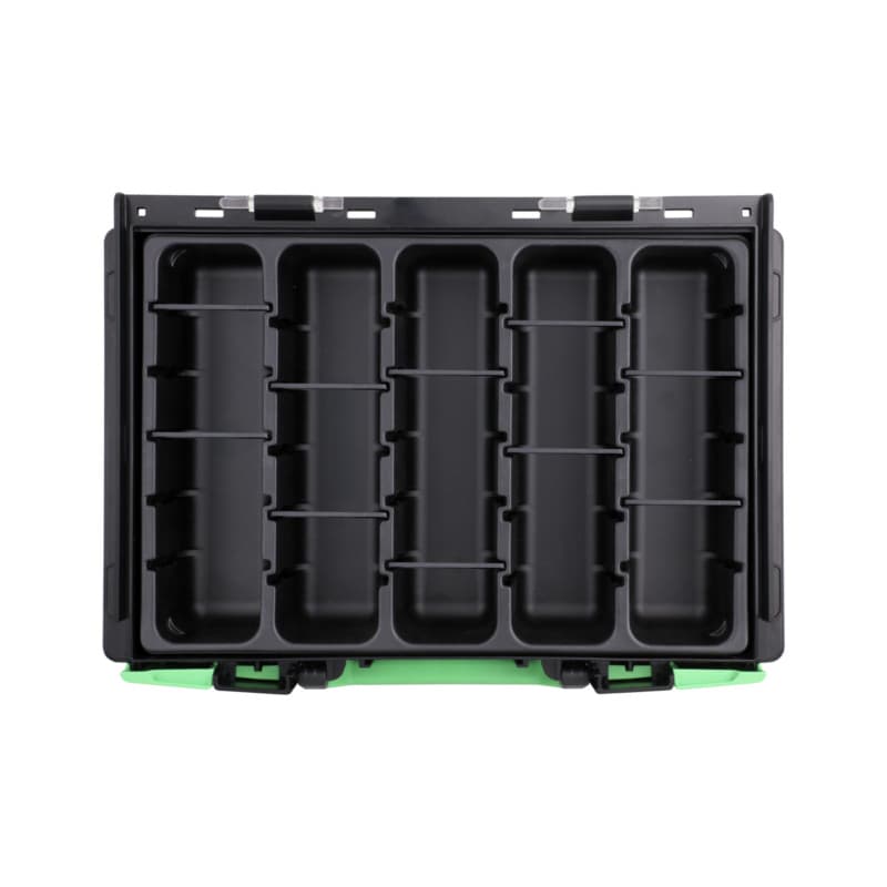 VISO case 4.4.1 T incl. insert with five compartments and ten partition elements