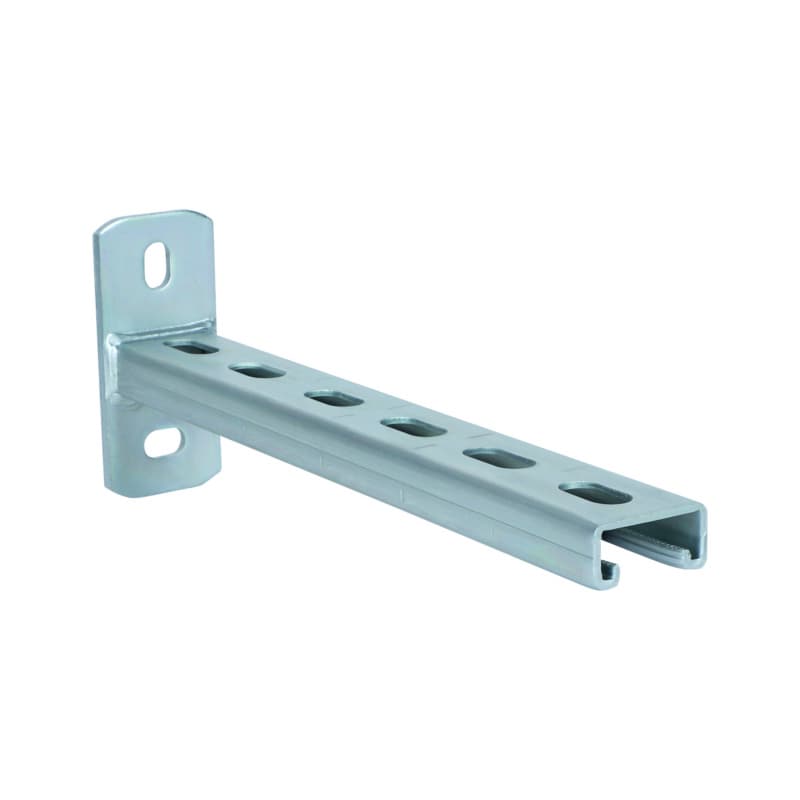 recamo plus toothed strut channel wall bracket 450 mm, zp. 41x21x2.0
