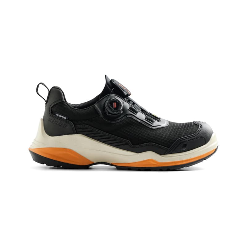 STRIKER Safety Shoe S7S Waterproof Black/Rust 2488 0000 9940 35