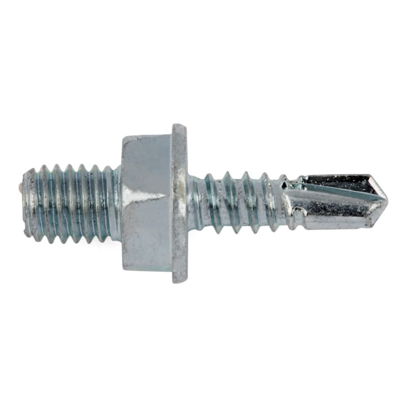 sebS self-drilling screw with hexagon head and M6x6 set screw