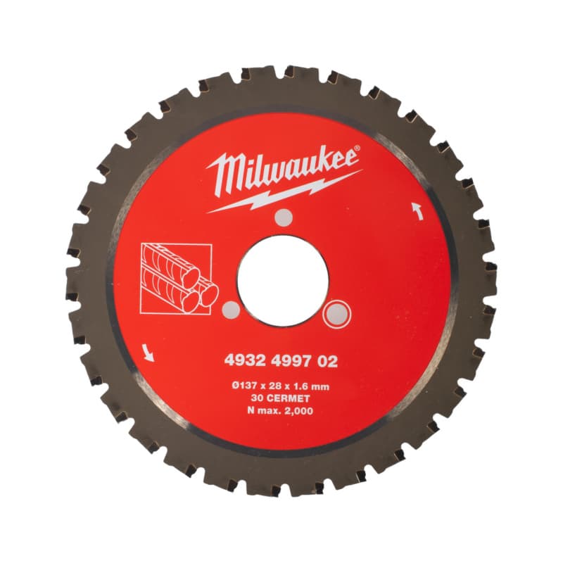 Milwaukee Kreissägeblatt f. Baustahlschnei. M18FRBCO32 137/28mm Orgnr.4932499702
