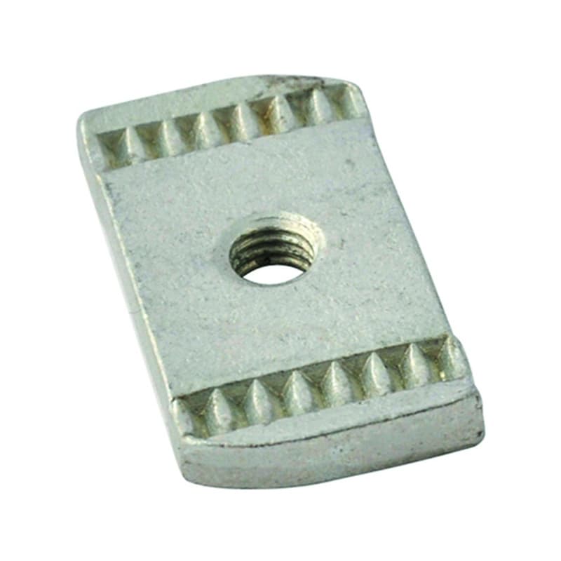 recamo sliding nut for type 41 plus toothed strut channel, zinc plated, M6