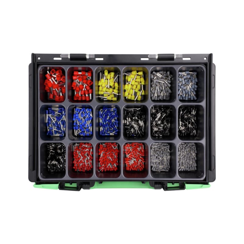 VISO 4.4.1 T wire ferrules, insulated, DIN assortment