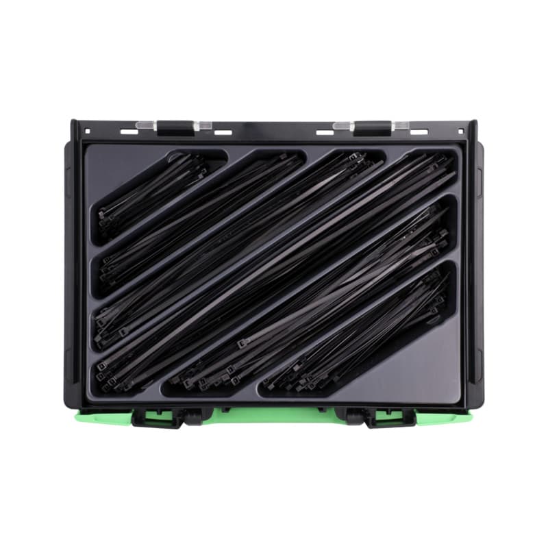 VISO 4.4.1 T black cable tie assortment