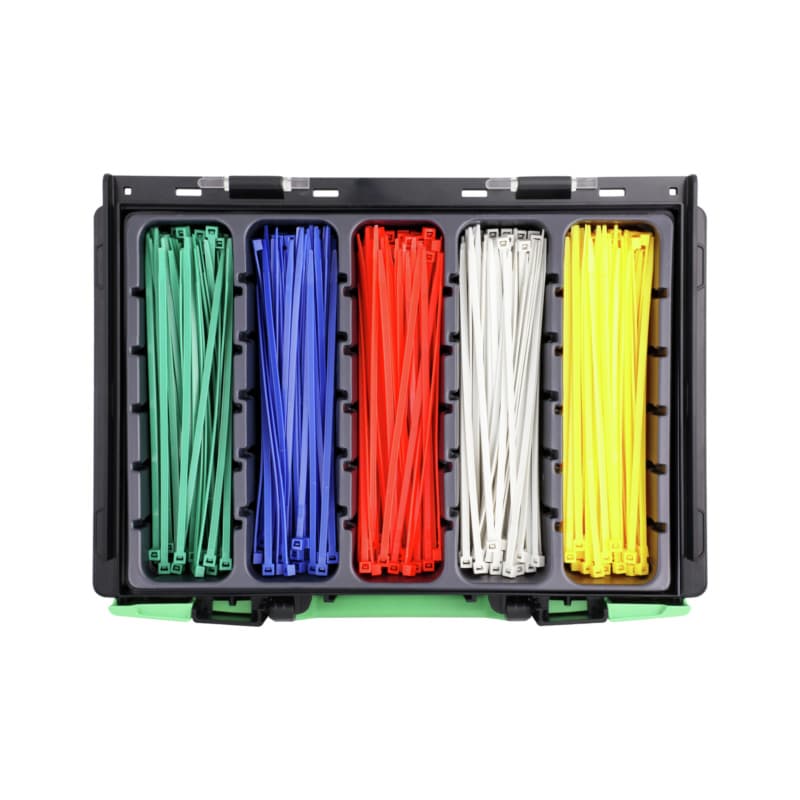 VISO 4.4.1 T coloured cable tie assortment