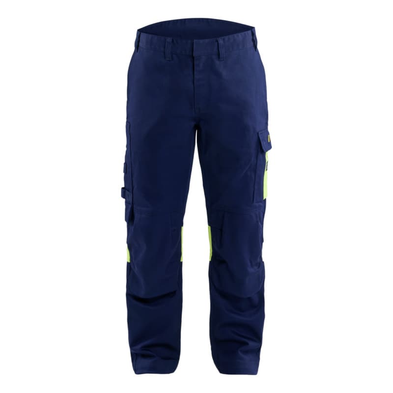 Welding pants Navy Blue/ High Vis Yellow 1701 1503 8933 C44