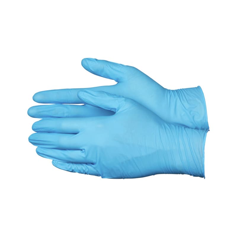 Disposable nitrile glove, EN 374/EN 455 blue, nitrile, powder-free, size M