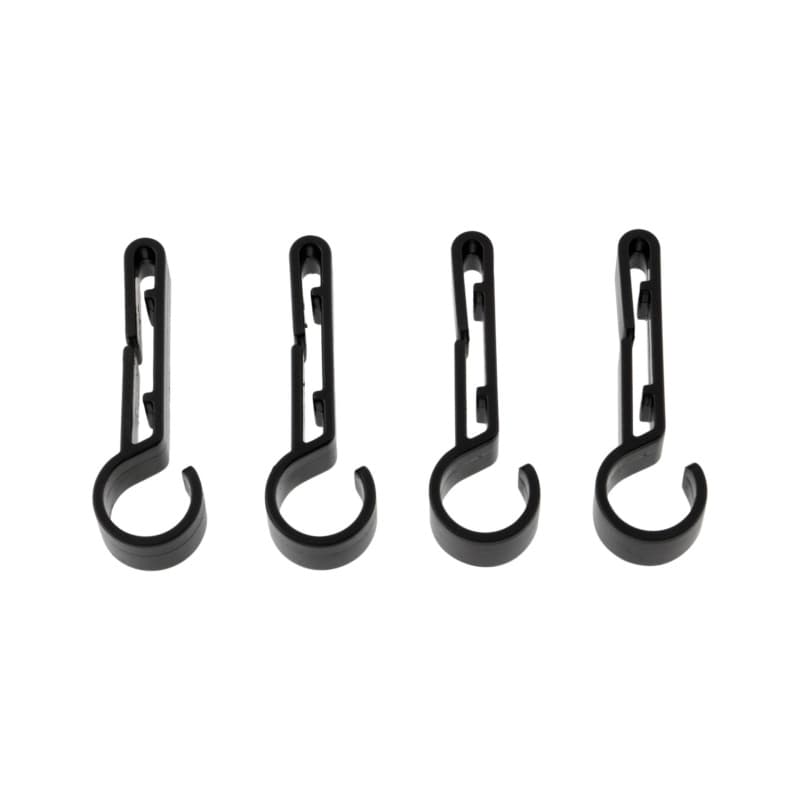 RECA helmet clips, contents: 4 pieces
