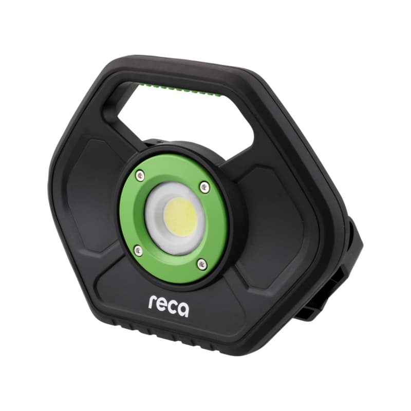 RECA battery-powered LED work lamp RN1600 15 watt, 1600 lm, dimmable, COB-LED
