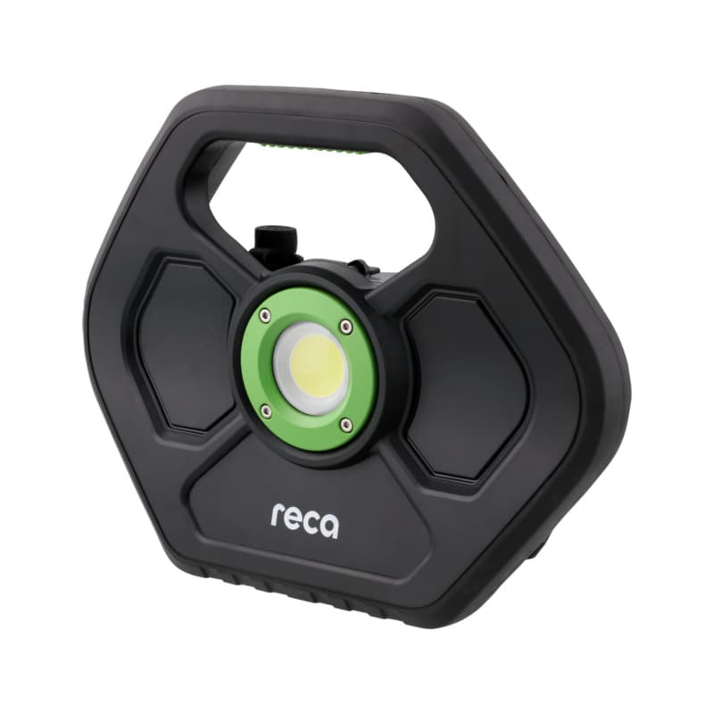 RECA battery-powered LED work lamp RN5000 50 watt, 5000 lm, dimmable, COB-LED