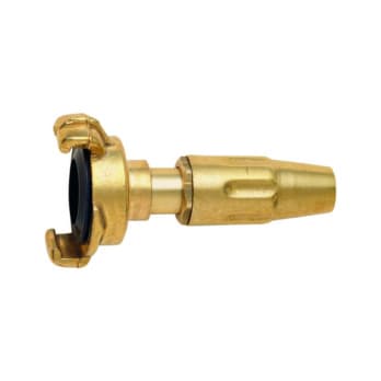 GEKA spray nozzle with claw coupling