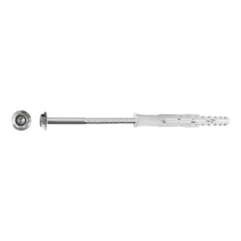 Frame fixing MFR SB zinc-plated, hexagon head screw