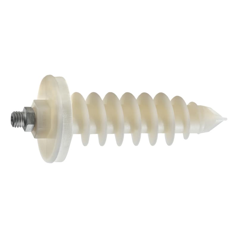 ID 95 VM M8 insulation anchor, pre-mounted with drill tip, M8 connecting thread