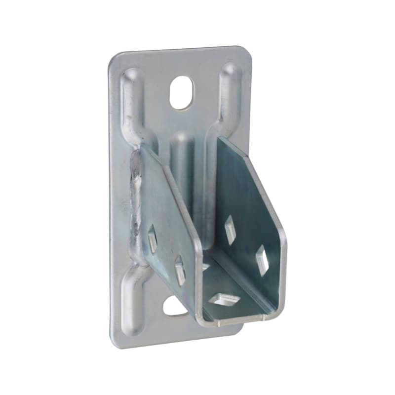 recamo rail lug for toothed mounting rail, zinc-plated, 41x41/62/82