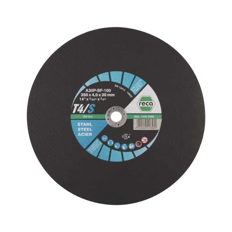 T4/s cutting disc for steel, straight, 300 x 4.0 x 20.0 mm