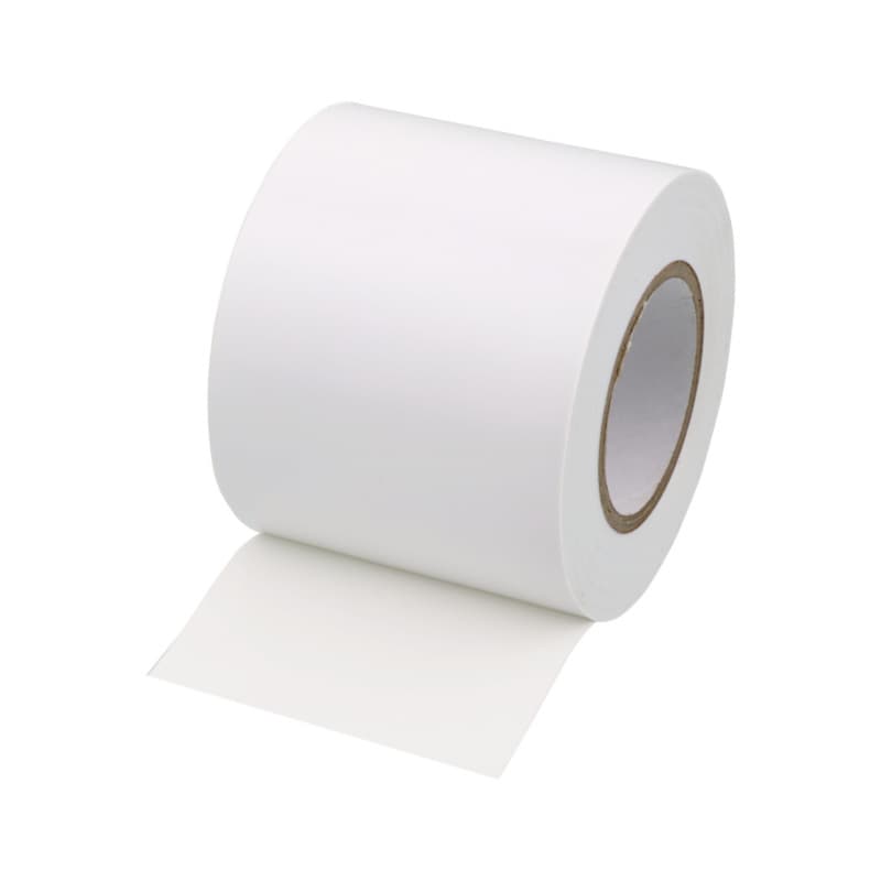 PVC insulating tape, white 50 mm x 10 m