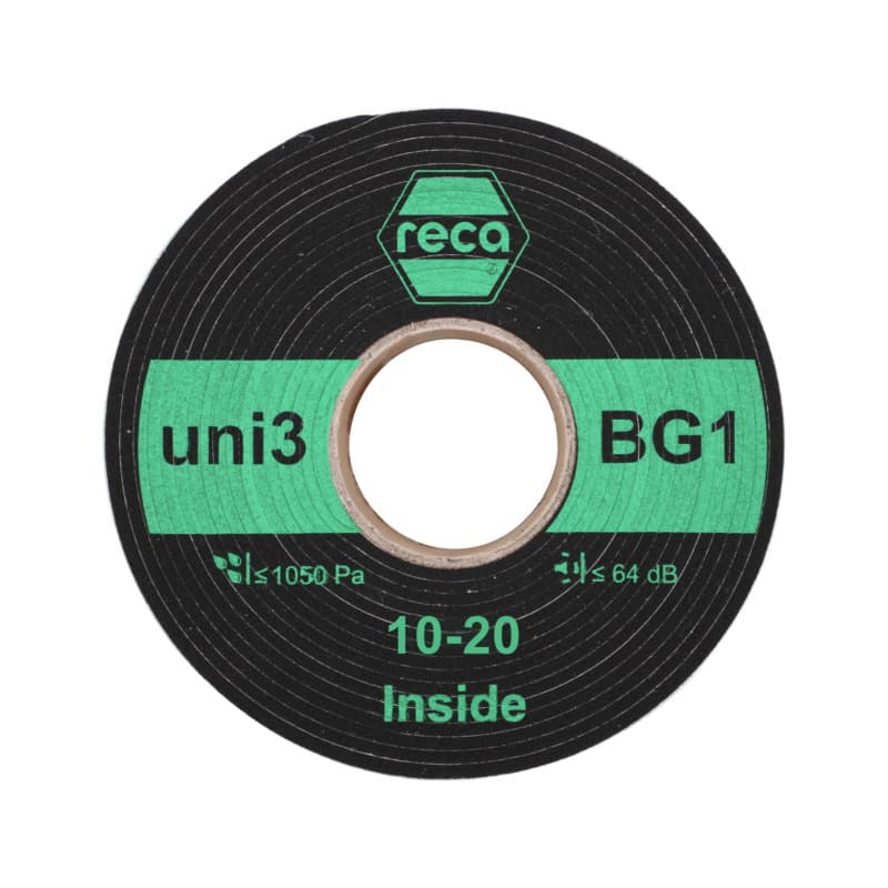 uni3 BG1 multifunctional tape BG1 and BGR 5 rolls of 6 m 63/10–20 mm